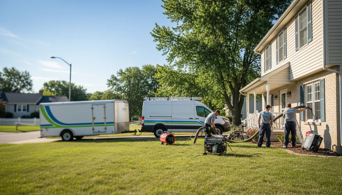 Flooded Basement Restoration And Cleanup With Repair in Cardwell, MT near me